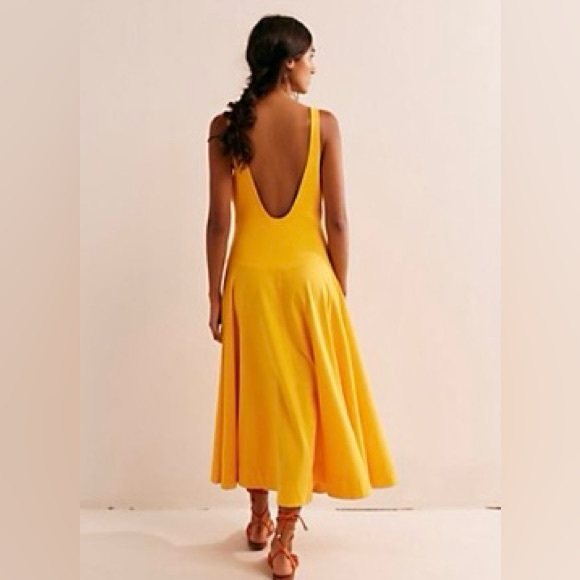 NWT Free People Midi Dress - Picture 1 of 6